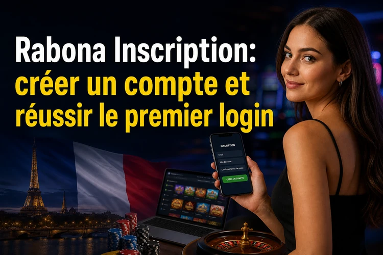 Rabona Inscription: créer un compte et réussir le premier login