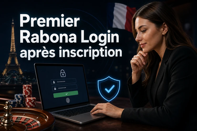 Premier Rabona Login après inscription